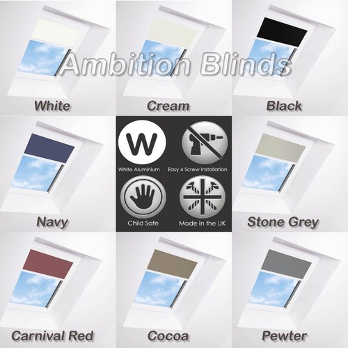 White frame blackout skylight - white,