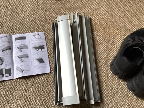 Velux roof light blind black - velux,