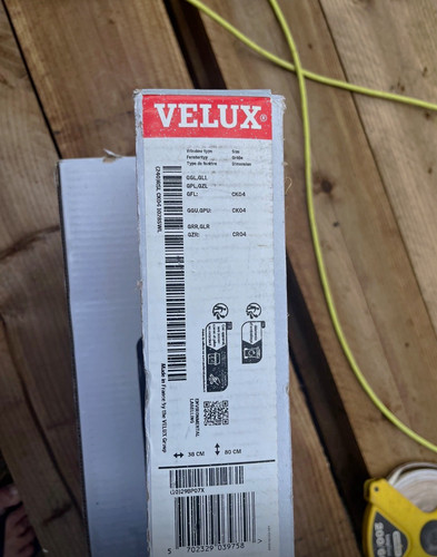 Velux ck04 solar blind - velux,