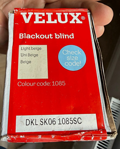 Velux sk06 blackout blind - velux,