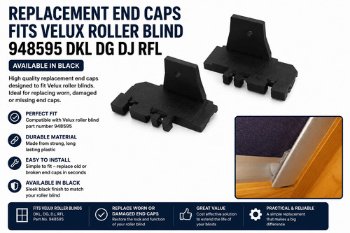 Velux roller blind - roller, cap