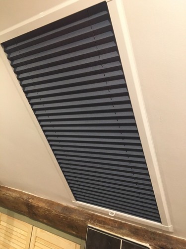 Skylight pleated roof - roof, blinds