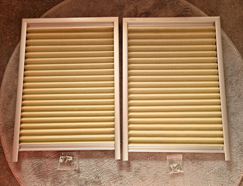 Pair genuine velux - pair, pleated