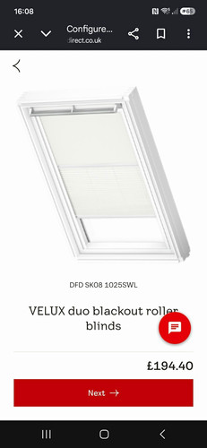 Velux sk08 gpl - duo, blackout