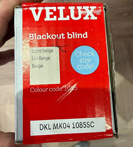 Velux dkl mk04 blackout blind - velux,