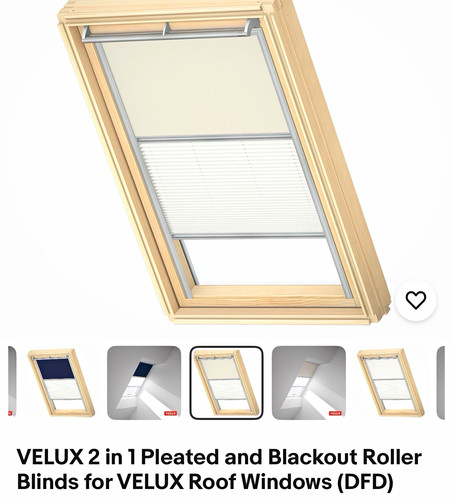 Velux dfd 1 pleated - velux,